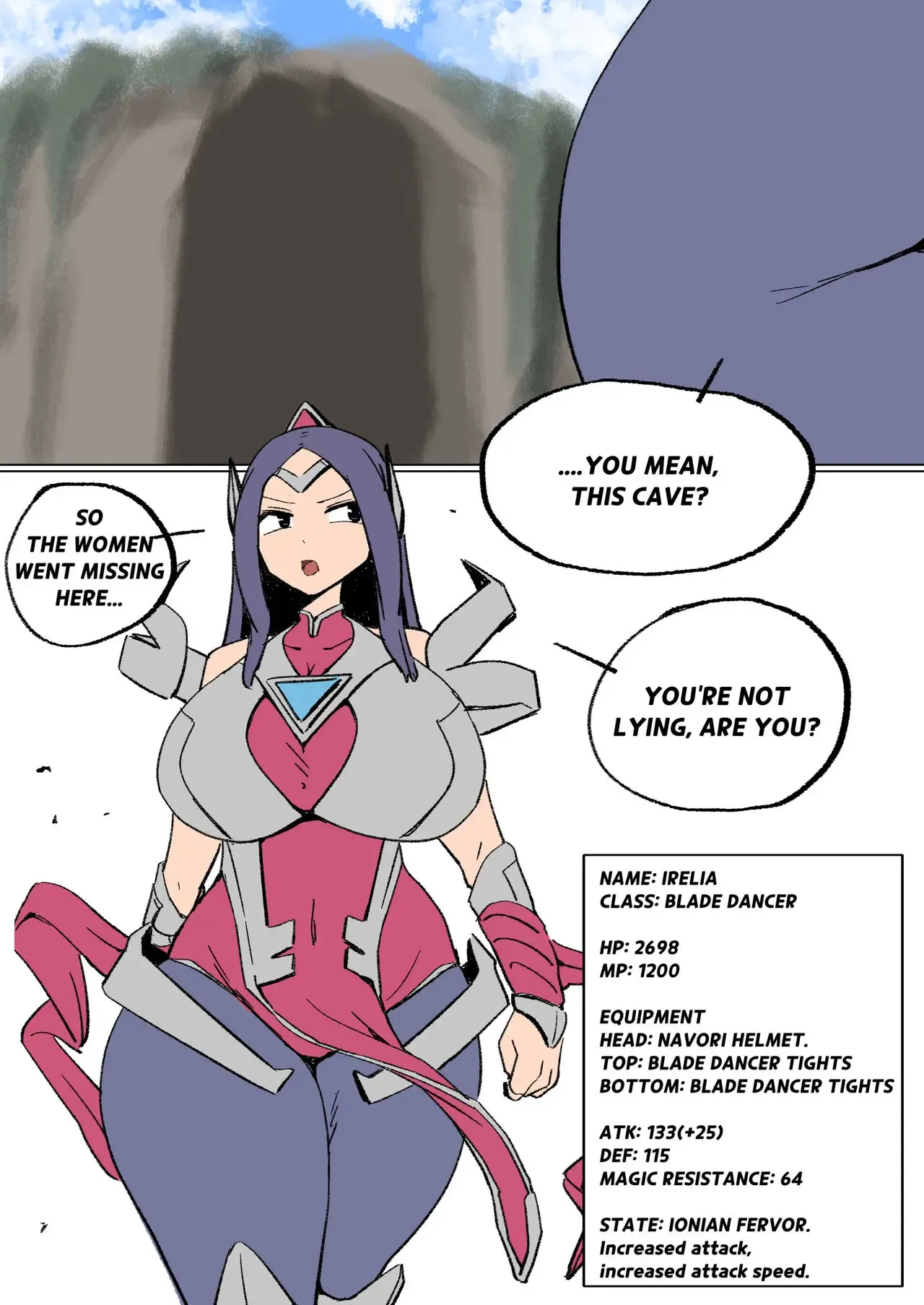 Irelia Personality Excretion