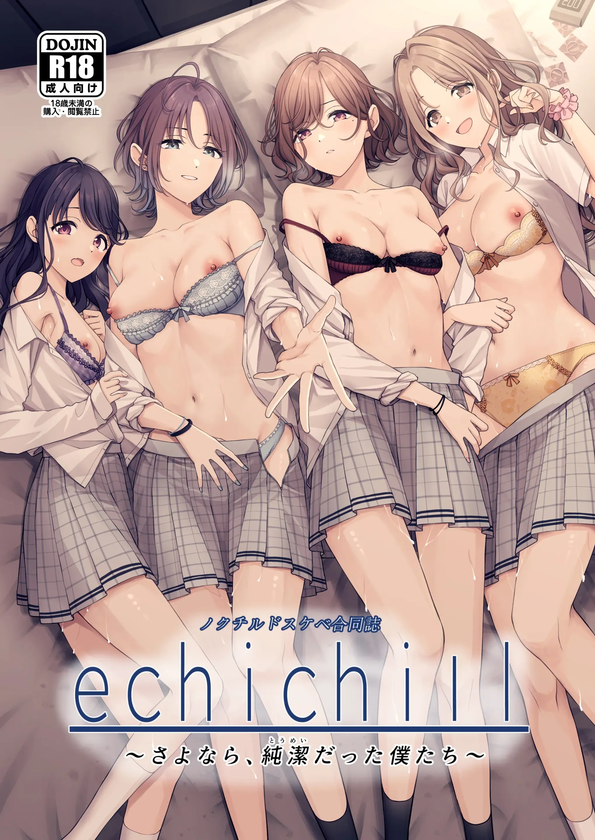 ノクチルドスケベ合同誌 echichill～さよなら、純潔(とうめい)だった僕たち～