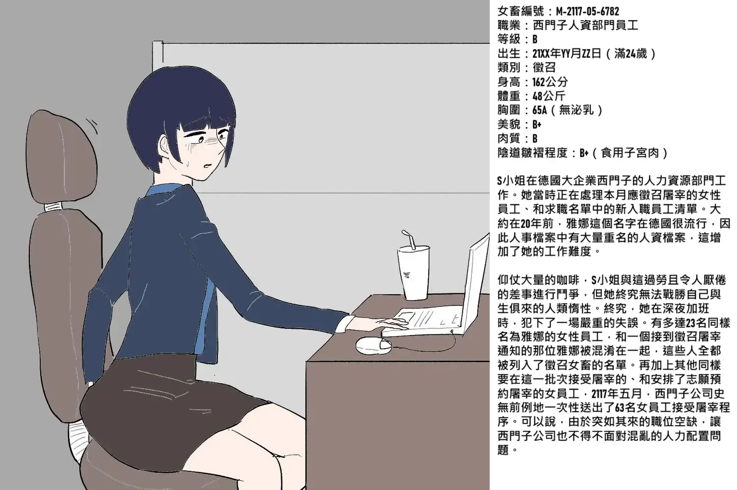 女畜社會的日常：公司職員篇