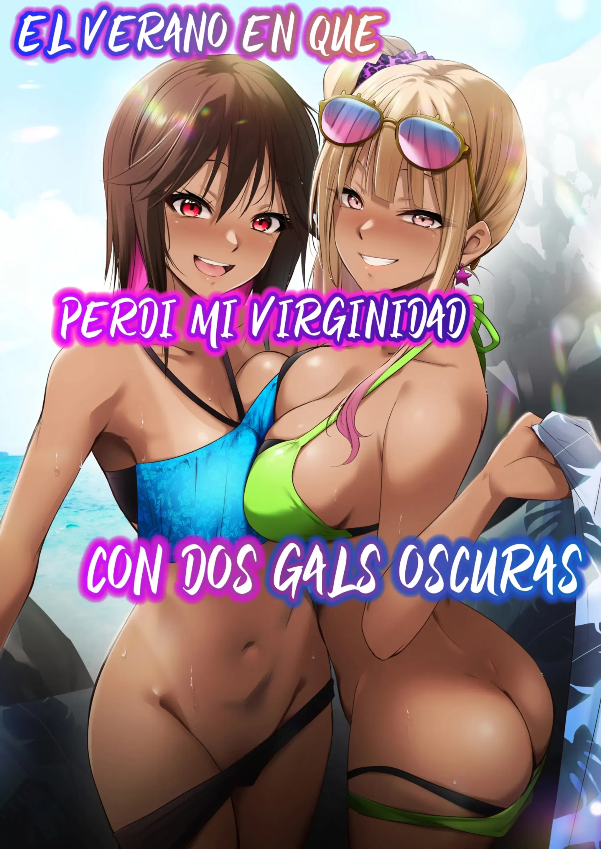 Umi no Ie de Baito shitetara Kuro Gyaru Doukyuusei ni Gyaku Nan sarete Asedaku Doutei Sotsugyou shita Natsu no Hi | El verano en que perdí mi virginidad con dos gals oscuras Umi no Ie de Baito shitetara Kuro Gyaru Doukyuusei ni Gyaku Nan sarete Asedaku Doutei Sotsugyou shita Natsu no Hi | El verano en que perdí mi virginidad con dos gals oscuras