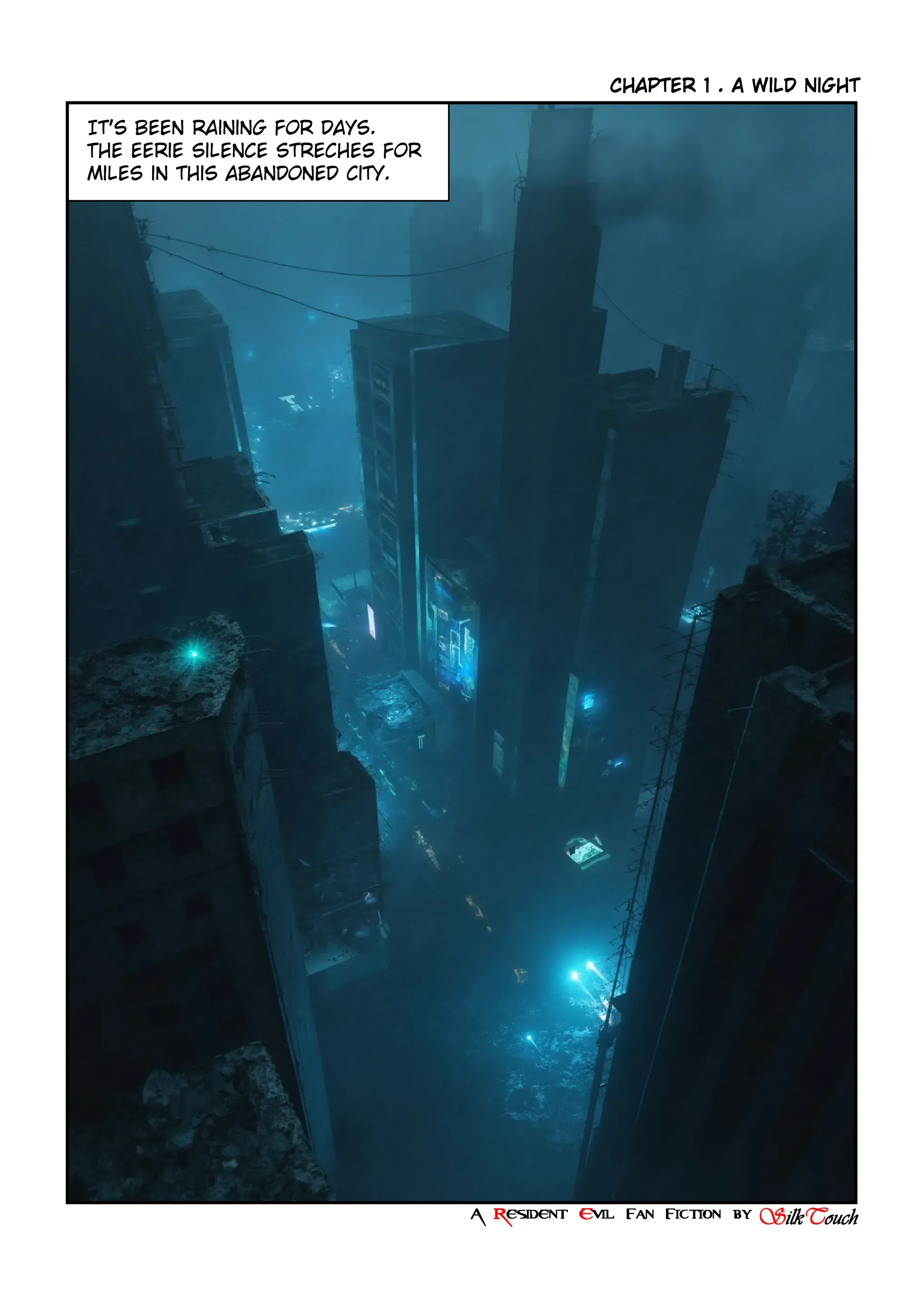 Chapter 1.A Wild Night (RE fan fiction) Ada Wong