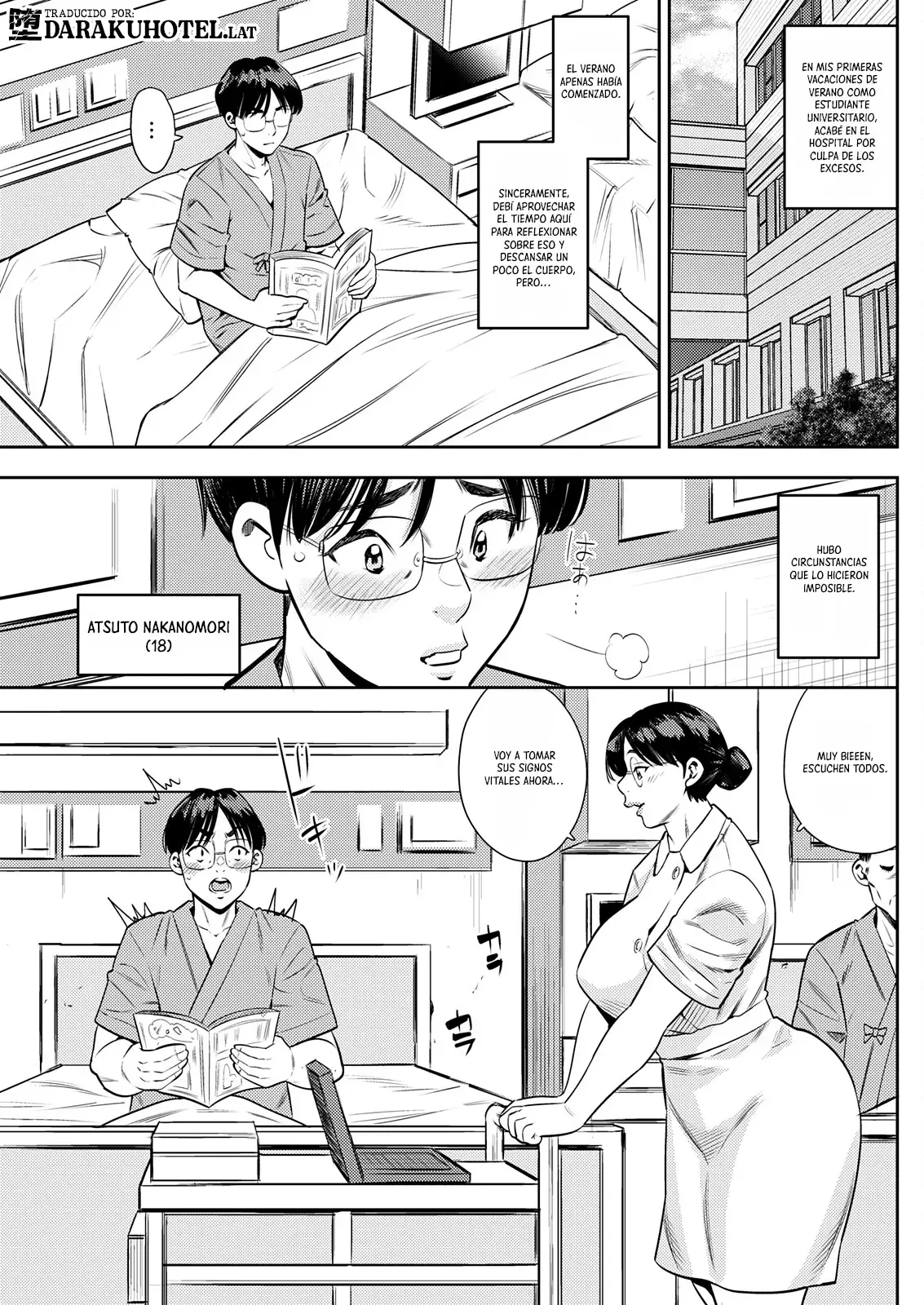 Jukujo Kankoshi Ga Mirikiteki Sugite Boku Wa Mou Dame Kamoshirenai｜La Enfermera Madura es tan Atractiva que no Puedo Resistirme