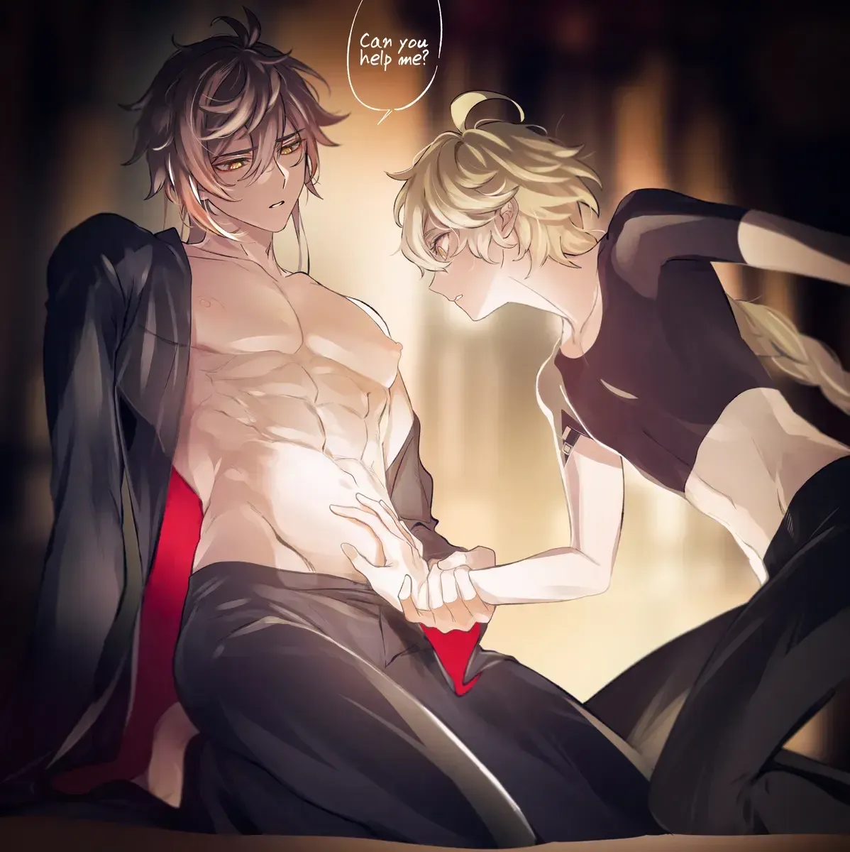 pixiv主要原神 钟离受 卡维X艾尔海森等