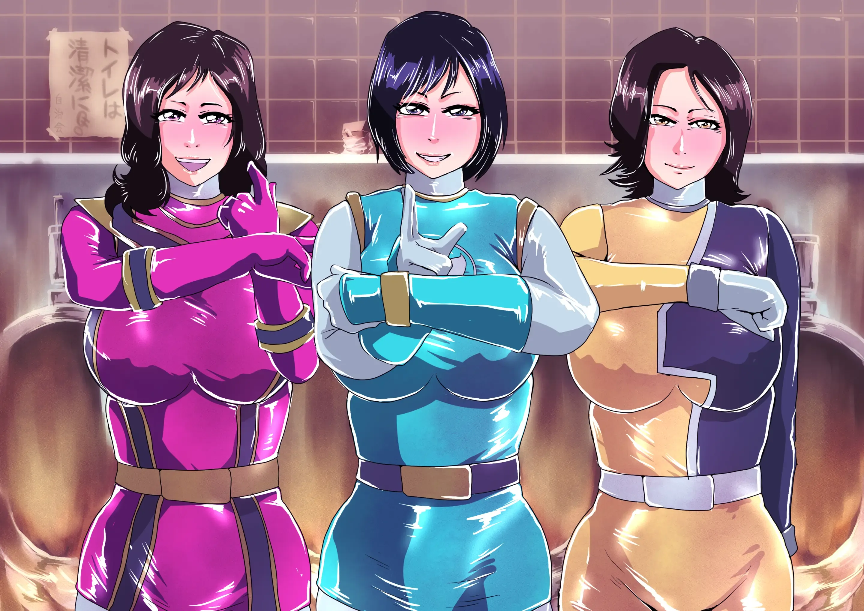 桃色男子便所19