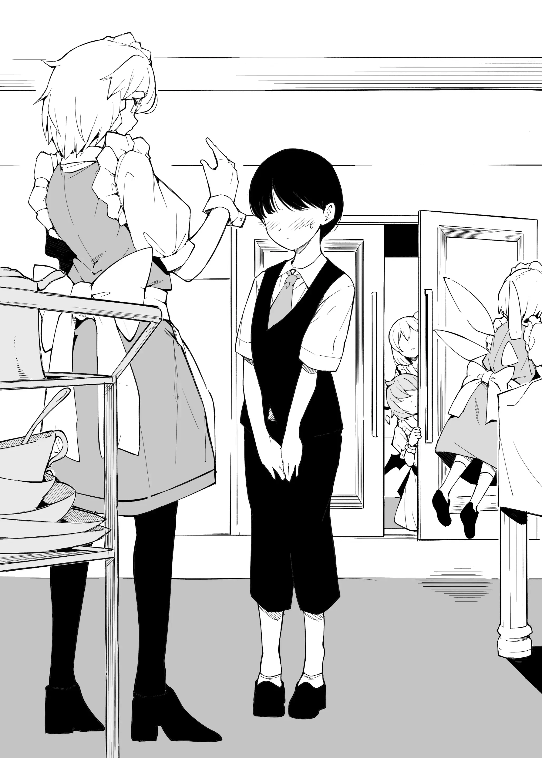 紅魔館の新人使用人くん